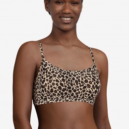 Chantelle Soft Padded Bra Leopard Print