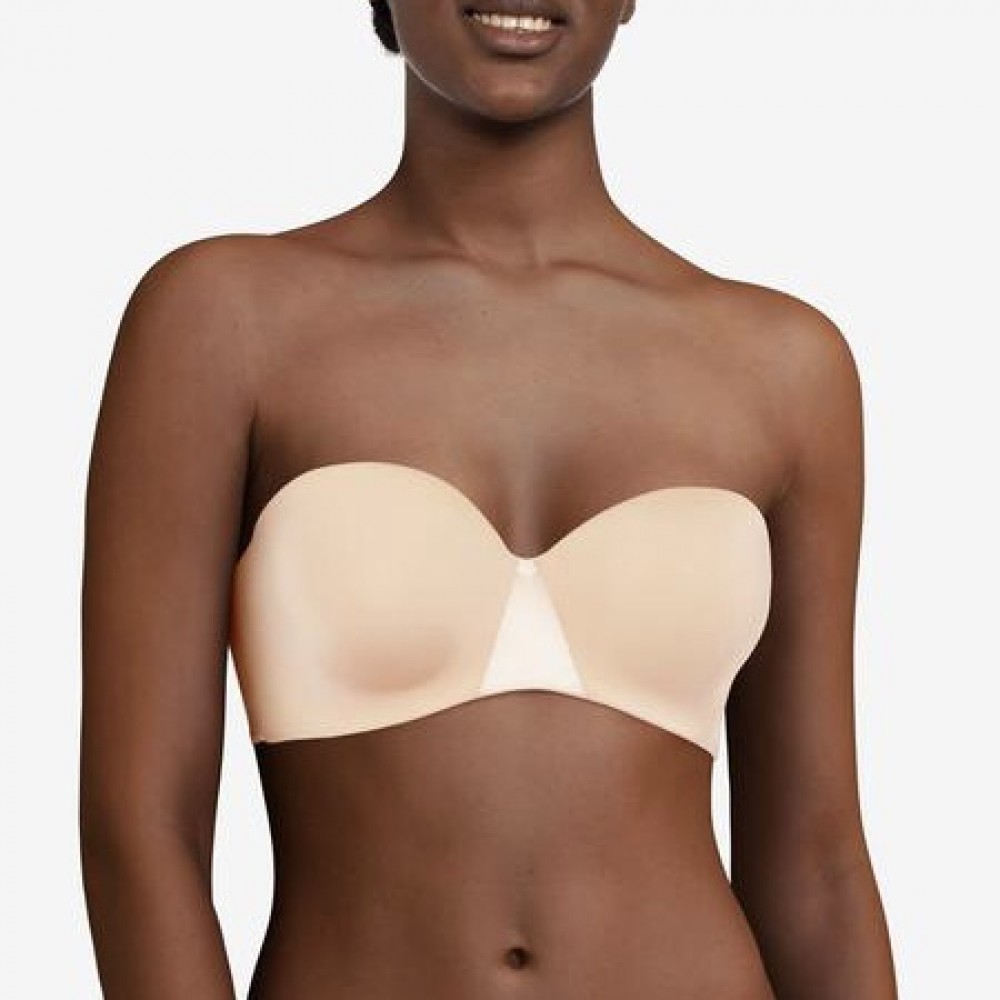 Chantelle Essential Strapless Nude Bra, Luxury Strapless Bras