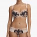 Chantelle Fleurs Balcony Bra  Beige