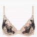 Chantelle Fleurs Plunge Bra Beige