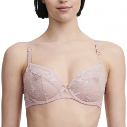 Chantelle Orchids Bra Soft Cup Rose