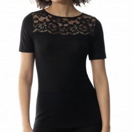 Mey Short Sleeve Thermal Black