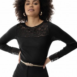 Mey Long Sleeve Thermal Black