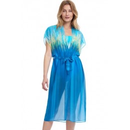 Gottex Moroccan Kimono Blue
