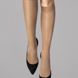 Wolford Satin Touch 20 Knee-highs Nude