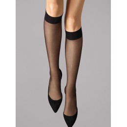 Wolford Satin Touch 20 Knee-highs Black