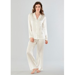 Damella Silk Pyjamas Ivory