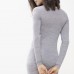 Mey Long Sleeve  Silk Touch Wool Thermal Grey