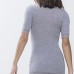 Mey Short Sleeve Silk Touch Wool Thermal Grey